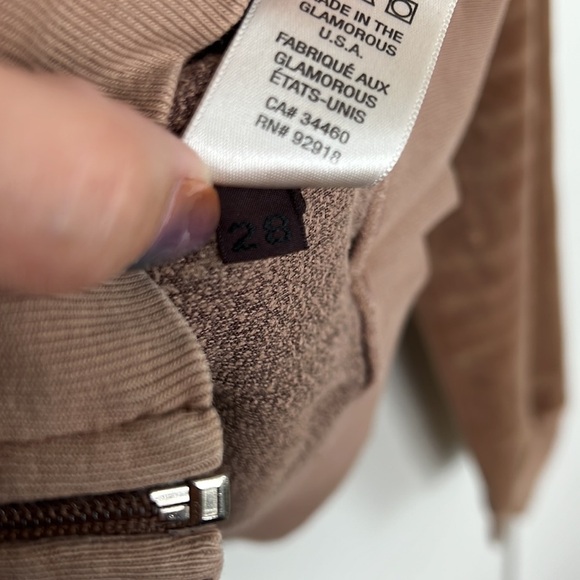 🛍️Mocha⚡️Juicy Couture Vintage Velour Hoodie preloved XL c2001 - Picture 5 of 9